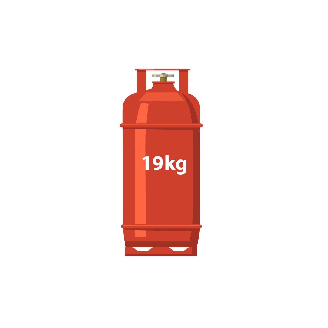 19kg LPG Gas Cylinder – Refill / Exchange